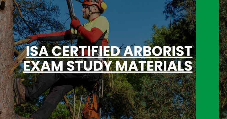 isa certified arborist exam study materials Feature Image